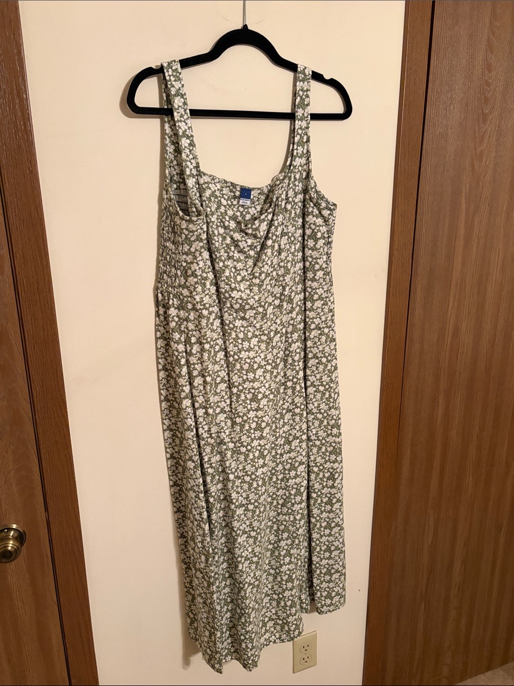 Fit & Flare Old Navy linen blend Midi Dress